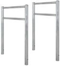 TRUTZHOLM Fahrradst&auml;nder Fahrradanlehnb&uuml;gel 115x75 cm Stahl feuerverzinkt &Oslash;...