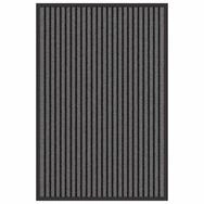 vidaXL Fu&szlig;matte Fu&szlig;matte Schwarz 60 x 90 cm Polypropylen, Rechteckig