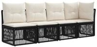 vidaXL Loungesofa 4-Sitzer Sofa mit linker Armlehne 4 stk. 4-Sitzanzahl...