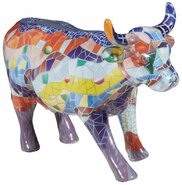 CowParade Tierfigur Barcelona Cow - Cowparade Kuh Medium