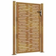 vidaXL Gartentor 100 x 125 cm Gartentor 105x130 cm Cortenstahl Quadratisches...