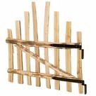 vidaXL Gartentor 100 x 90 cm Bogenzauntor 100x90 cm Impr&auml;gniertes Haselholz...