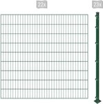 Arvotec Einstabmattenzaun ESSENTIAL 180 zum Einbetonieren, (Set, 45-St),...
