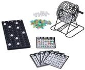 relaxdays Spiel Bingo-Spiel Set f&uuml;r Kinder & Erwachsene, Bingo-Spiel