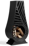 Natur24 Feuerschale Gartenofen Lima Rohstahl 50x108cm