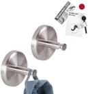 bremermann Handtuchhaken Bad-Serie PIAZZA - Handtuchhaken 2er-Set aus Edelstahl...