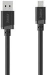 Hama USB-Kabel USB 2.0 USB-A Stecker, USB-Micro-A Stecker 3 m Schwarz USB-Kabel