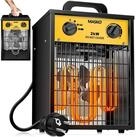 MASKO Heizl&uuml;fter, 2000 W, Elektroheizer Heizl&uuml;fter Bauheizer mit integriertem