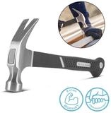 STAHLWERK Vorschlaghammer Klauenhammer 570 g Zimmermannshammer Carbon-Stahl...