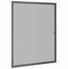 vidaXL Insektenschutz-Vorhang Insektenschutz f&uuml;r Fenster Anthrazit 130 x 150...