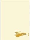 Korsch Verlag Wandkalender Foto-Malen-Basteln A4 chamois mit Folienpr&auml;gung 2027