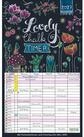 Korsch Verlag Wandkalender Lovely Chalk Timer 2027