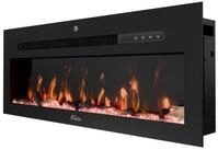TroniTechnik Elektrokamin Wandkamin elektrisch 900/1800W, LED Flammeneffekt,...