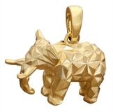 trendor Kettenanh&auml;nger 31061, Elefant-Anh&auml;nger Origami-Style 925 Silber...