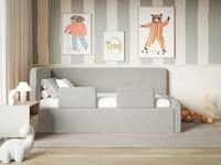 Selsey Kinderbett FANKO, Kinderbett mit Kopfteil, Rausfallschutz, Matratze,...