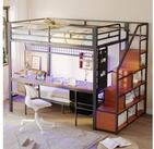 STILVORA Etagenbett 140&times;200 Metallbett mit Stauraum Jungendbett mit...
