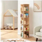 en.casa Kinderregal, drehbar &raquo;Chasek&laquo; Kiefernholz Natur 157 x 44 cm beige 44...
