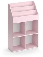 Vicco B&uuml;cherregal Luigi, Rosa, 72 x 114.2 cm ohne Faltboxen, 1-tlg.
