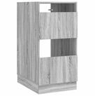 vidaXL Seitenschrank W&auml;scheschrank Sonoma-Grau 50 x 68 x 102 cm Holzwerkstoff...