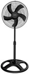 KUMTEL Standventilator, 50 cm Durchmesser, 60 W, 3- Blatt - Rotor, 70&deg;...