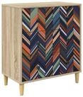 vidaXL Kommode 66 x 36,5 x 75 cm Kommode Schubladenschrank Sideboard OMMEN...