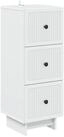 vidaXL Schranksystem Schubladenschrank Wei&szlig; 33 x 34,5 x 90 cm Holzwerkstoff...