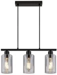 GLOBO LIGHTING H&auml;ngeleuchte HADERA, ohne Leuchtmittel, Wohnzimmerleuchte...