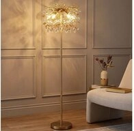 GLOBO LIGHTING LED Stehlampe, Leuchtmittel inklusive, Warmwei&szlig;, LED Stehleuchte