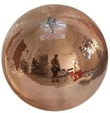SATISFIRE Discolicht Spiegelkugel 50cm kupfer Safety Discokugel Mirrorball Party