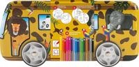 Eberhard Faber Spiel Eberhard Faber Filzstifte 16er Safari &ndash; Metallbus,...
