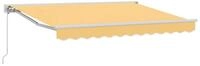 vidaXL Markise Manuell einziehbare Markise Sand 5 x 3 m (1-St)