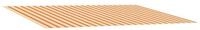 vidaXL Markise Markisenersatzstoff Mehrfarbig 600 x 300 cm Polyester (1-St)