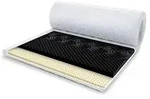 FDM, Topper NERO LATEX 90x200, 140x200, 160x200, 180x200 cm, 7 cm hoch,