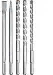 kwb Spiralbohrer kwb 194000 40CR-Stahl Mei&szlig;el-Set 5teilig 18 mm, 20 mm, 25 mm