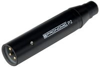 Pronomic Mikrofon P2 Phantomspeiseadapter f&uuml;r EA-Serie Mikros, Buchse: Mini-XLR
