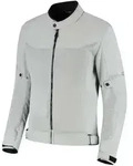 Rusty Stitches Motorradjacke Super Mike grau 5XL/62