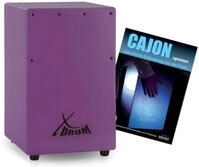 XDrum Cajon KC-37 Kinder-Cajon & Schule Set,Snare-Effekt durch stimmbare