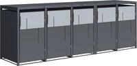 WESTMANN M&uuml;lltonnenbox Tonus 5, BxTxH: 330x80x116 cm, f&uuml;r 5x240 L M&uuml;lltonnen