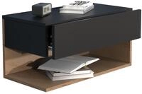 VCM Nachttisch Nachtkonsole Usal H. 30 x B. 60 x T. 32 cm, Nachtschrank,