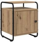 vidaXL Nachttisch Nachttisch Artisan-Eiche Holzwerkstoff (1-St)