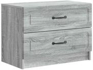 vidaXL Nachttisch 62 x 34,5 x 44,5 cm Nachttisch Nachtschrank Nachtkommode...