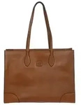 Bric's Shopper Volterra, Leder braun