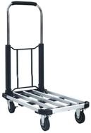 vidaXL Transportwagen, Transportwagen Klappbar 150 kg Aluminium Silbern