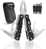 KIRKJUBOUR Universalmesser Edelstahl 14in1 Multifunktionswerkzeug, leichtes Gewicht,