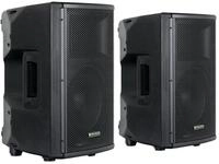 Pronomic E-210 MA - Aktive PA-Box Lautsprecher (Bluetooth, 100 W,...