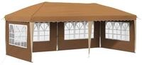 vidaXL Partyzelt Pop-up Partyzelt 575 x 289 x 245 cm Beige