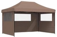vidaXL Partyzelt Partyzelt 292 x 440 x 315 cm Braun Oxford-Stoff