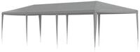 vidaXL Pavillon 900 x 300 x 255 cm Partyzelt Hellgrau 900x300x255 cm PE und...