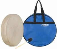 Classic Cantabile Handtrommel Schamanentrommel mit Ziegenfell bespannt -