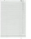 GARDINIA Jalousie Aluminium-Jalousie zum Klemmen, ohne Bohren, freih&auml;ngend,